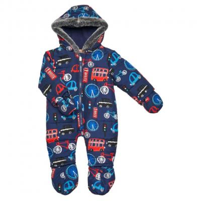 Cheeky Chimp  * CC9369N Microfibre London Snow Suit (6-24 months)