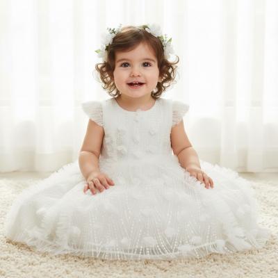 CCS67220-I  Ivory Floral Dress SINGLE  (Choose 6-24 months)