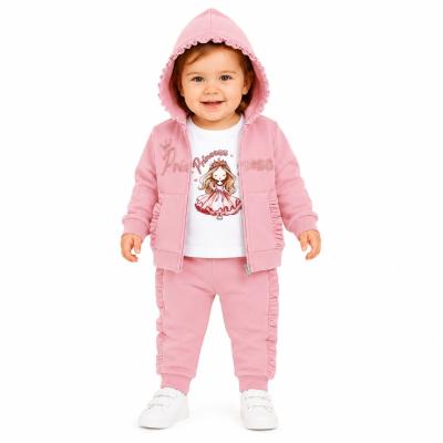 DSYG119P Princess Three Piece set ( 6-36 months)