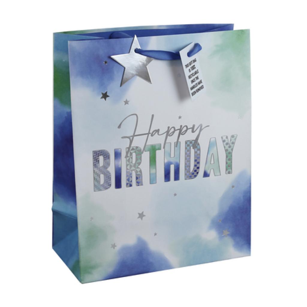 Eurowrap ClaireFontaine China 5033601006107 EU30519-3C  Happy Birthday Medium