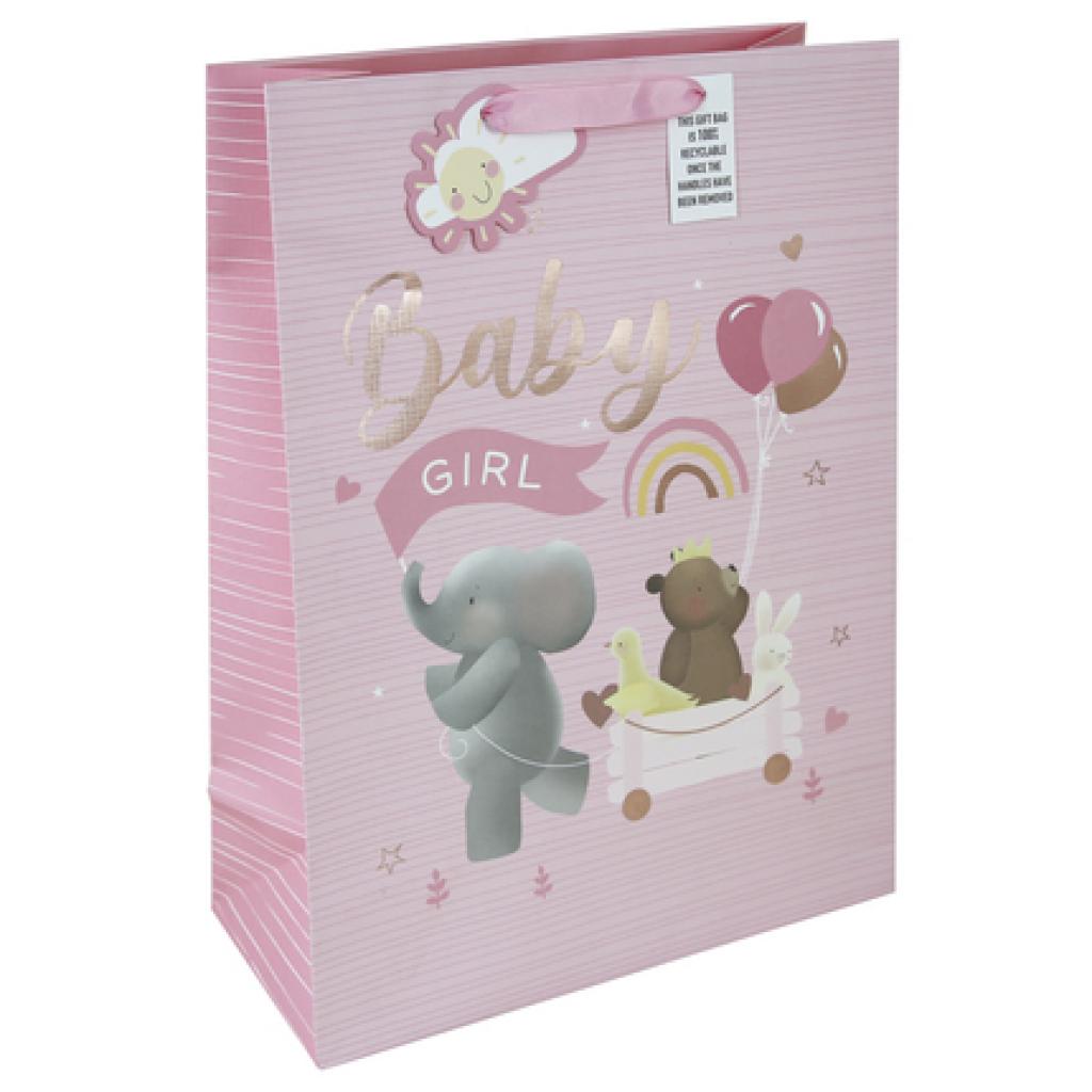 Eurowrap ClaireFontaine China 5033601022312 EU33979-3C 100% Recyclable  Baby Girl Bag Medium