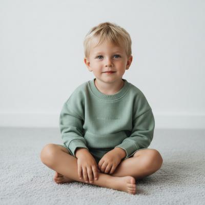 FDF09355-B Sweatshirt and Shorts Set (12-24 months)