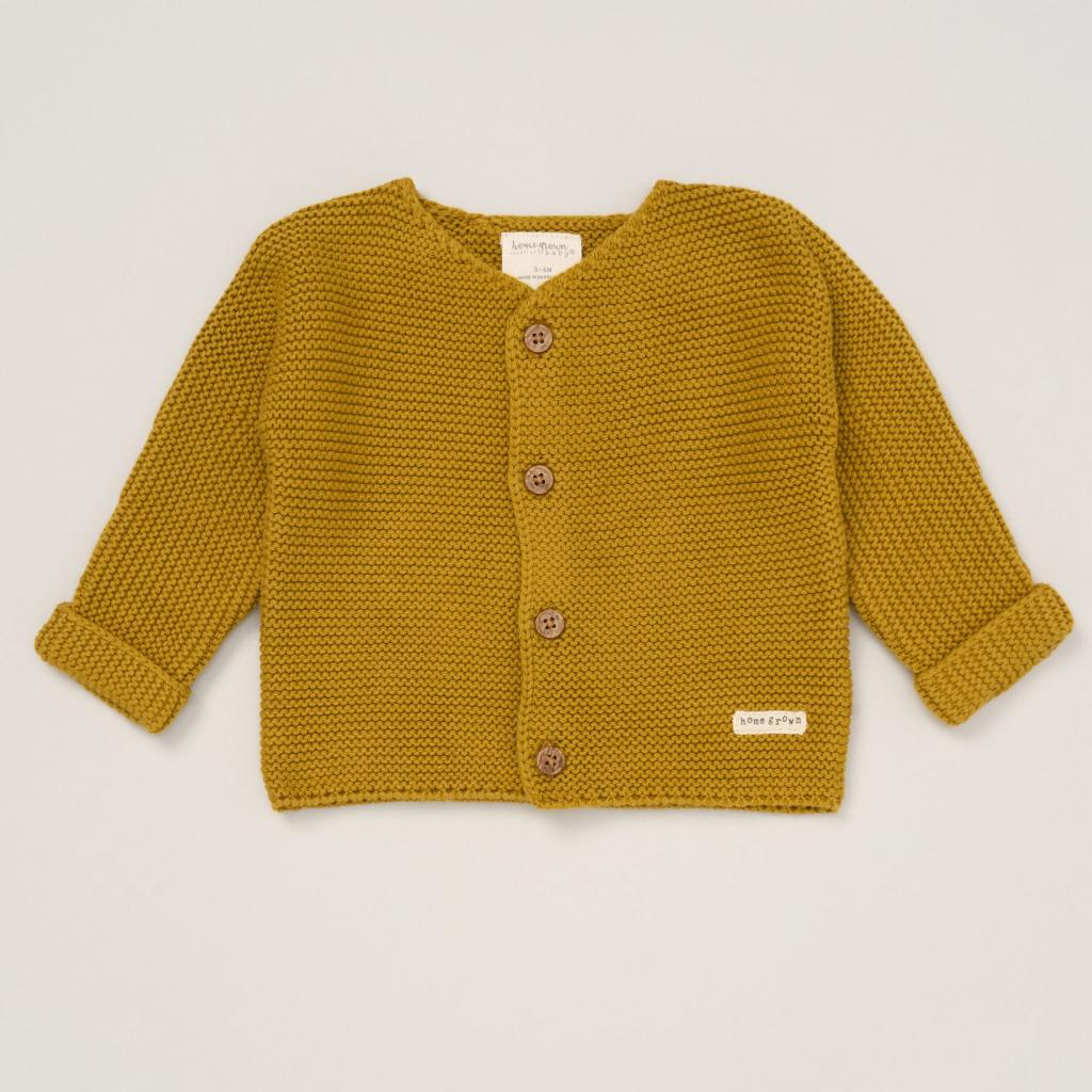 HOME GROWN BABY (organic) D07149 * HGD07149 Organic cardigan (0-12 months)