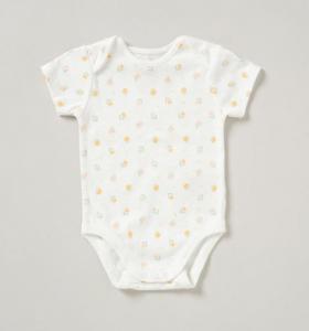 HOME GROWN BABY (organic) D07189  HGD07189 Organic Ribbed Three Piece "Fruit" (0-12 months)