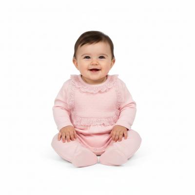 JF2120-6226P  "Lace" All In One  (0-6m)