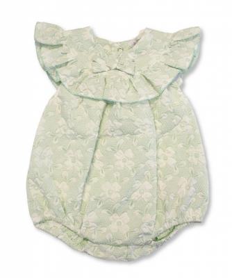 JF2120-6240  Jacquard Romper Set  (Nb - 9 months)