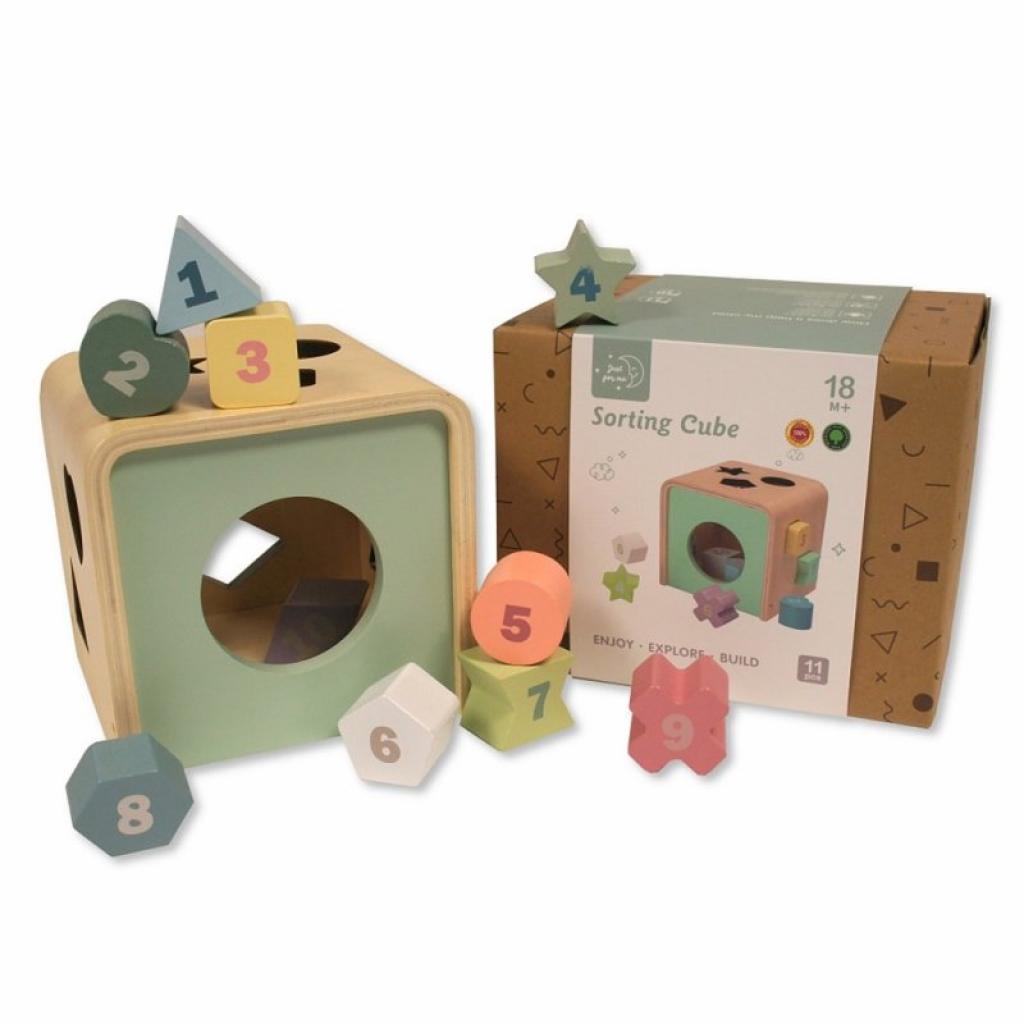 Just For Me BT-24-0003 5035320240039 JF24-0003 Wooden Sorting Cube