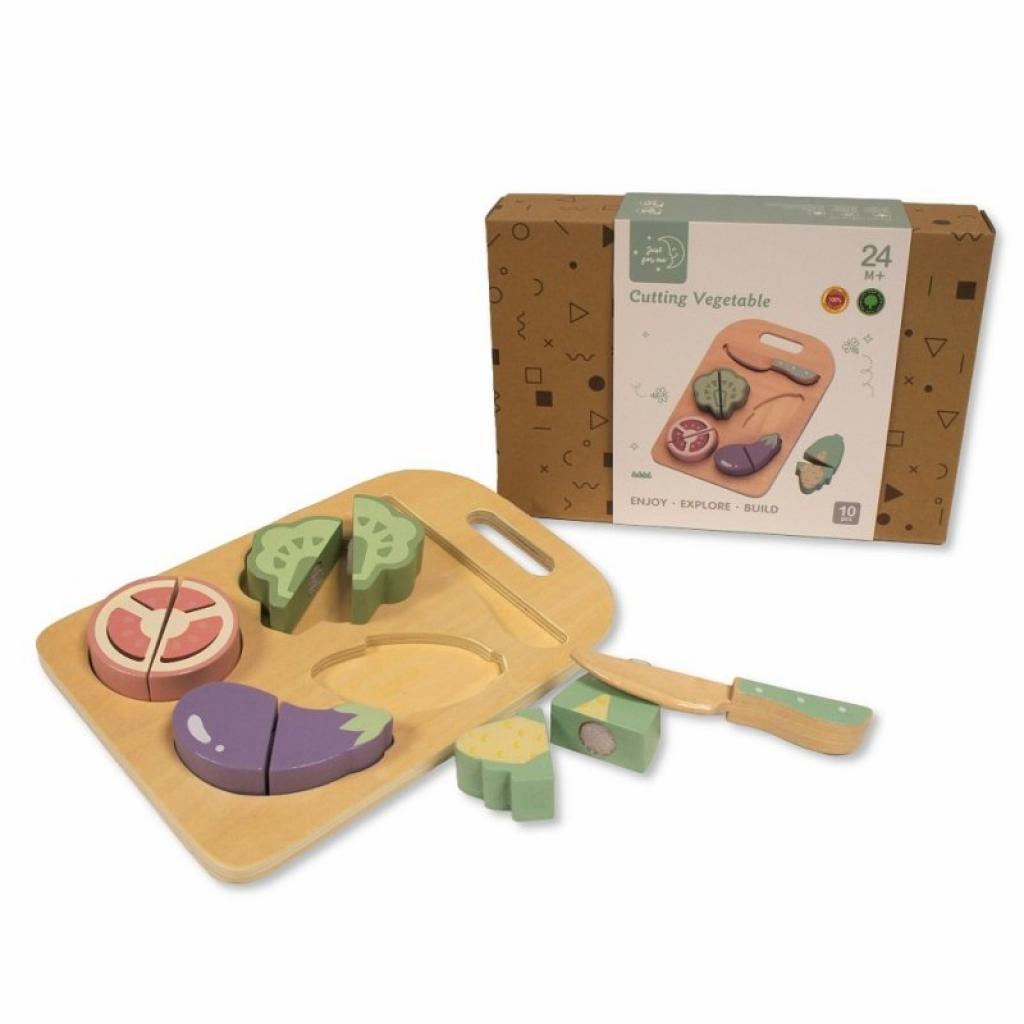 Just For Me BT-24-0005 5035320240053 JF24-0005 Wooden Vegetable Set