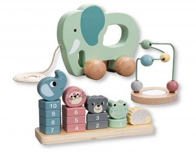 JF24-0015 Educational Wooden Toy Trio