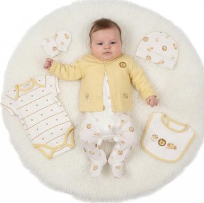 JF25-1392-T   Animals 6 Piece Layette Set   (0-6m)