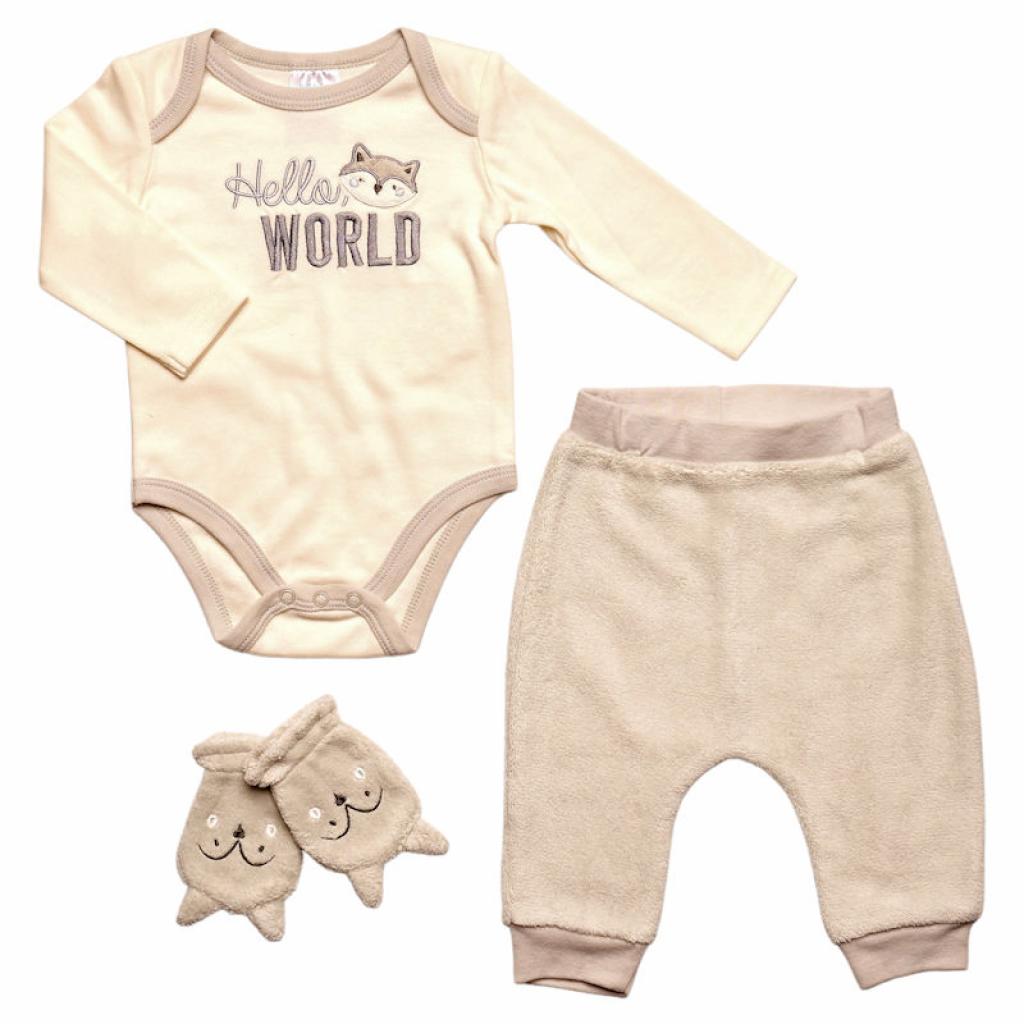 Just Too Cute 45JTC9837 * JT9837 "Hello World" Set (0-9 months)