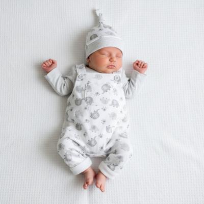 JTLBW_9791W "Elephant" Dungaree Set (3-8lbs)