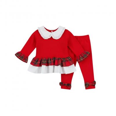 KC3593R  Red Tartan set  (6-24 months)