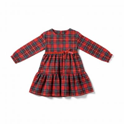 KCL5015R Tartan Dress (0-24 months)