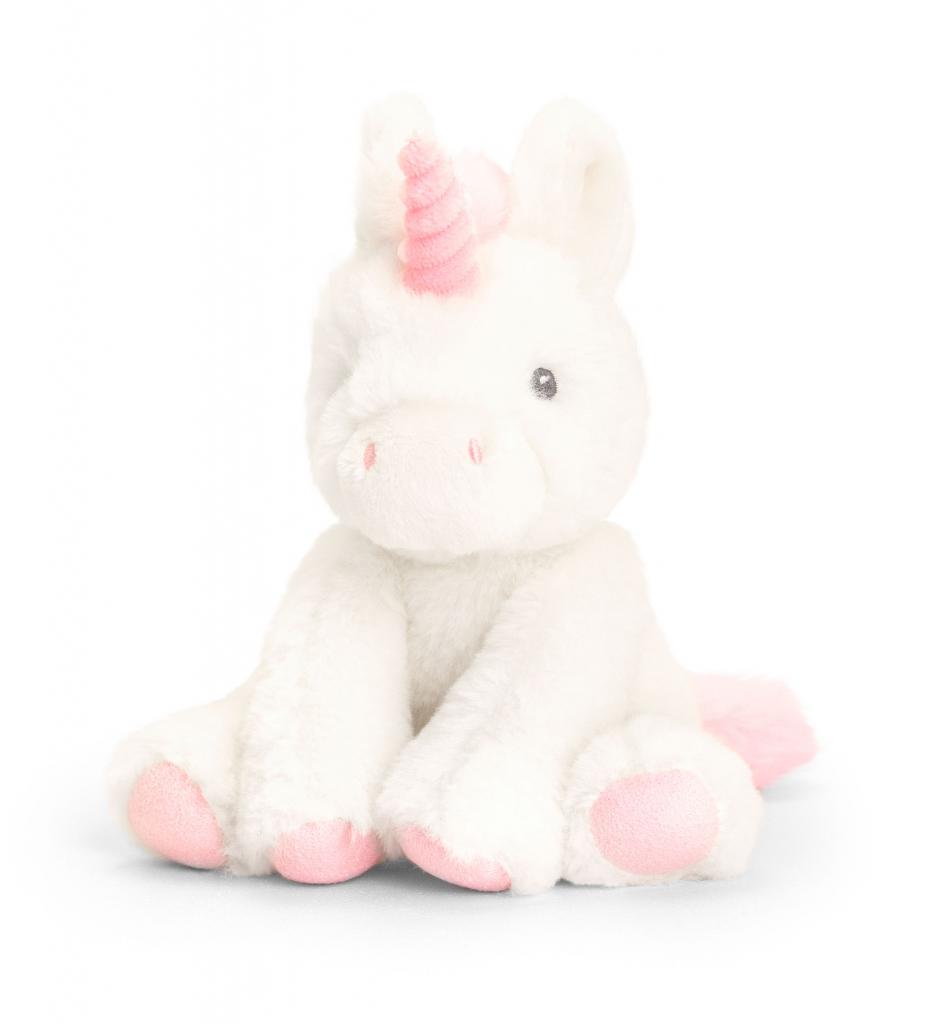 Keel Toys SE1003 5027148010031 KTSE1003 14cm Eco Twinkle Unicorn (100% Recycled)