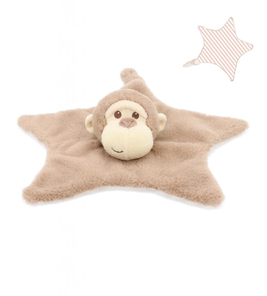 Keel Toys SE2078 * KTSE2078 KeelEco 32cm Marcel Monkey Comforter (100% Recycled)