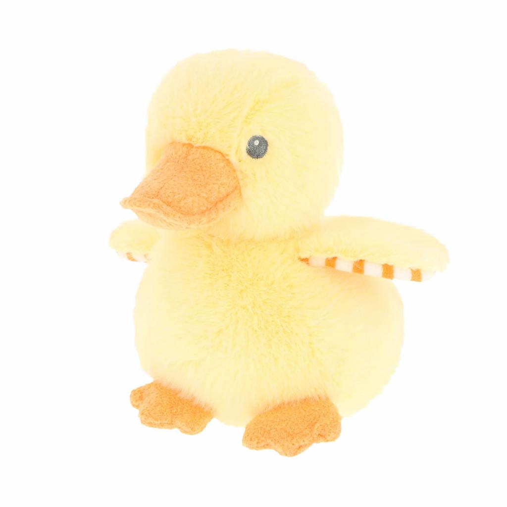 Keel Toys SE3721  KTSE3721 KeelEco 15cm Baby Fuzzy Duck (100% Recycled)