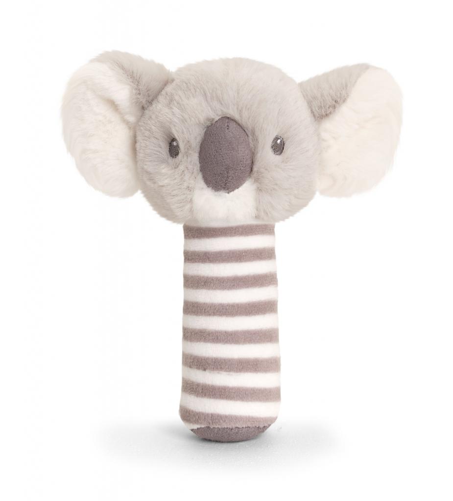 Keel Toys  5027148067127 KTSE6712 Eco Cozy Koala Stick Rattle
