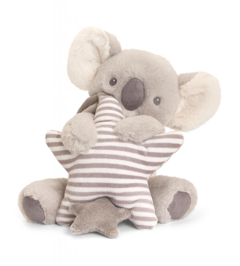 Keel Toys SE6714 5027148067141 KTSE6714 18cm Eco Cozy Koala Musical Toy