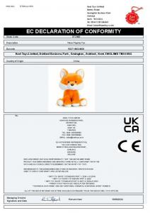 Keel Toys SF2490  KTSF2490 14cm Pippins Fox