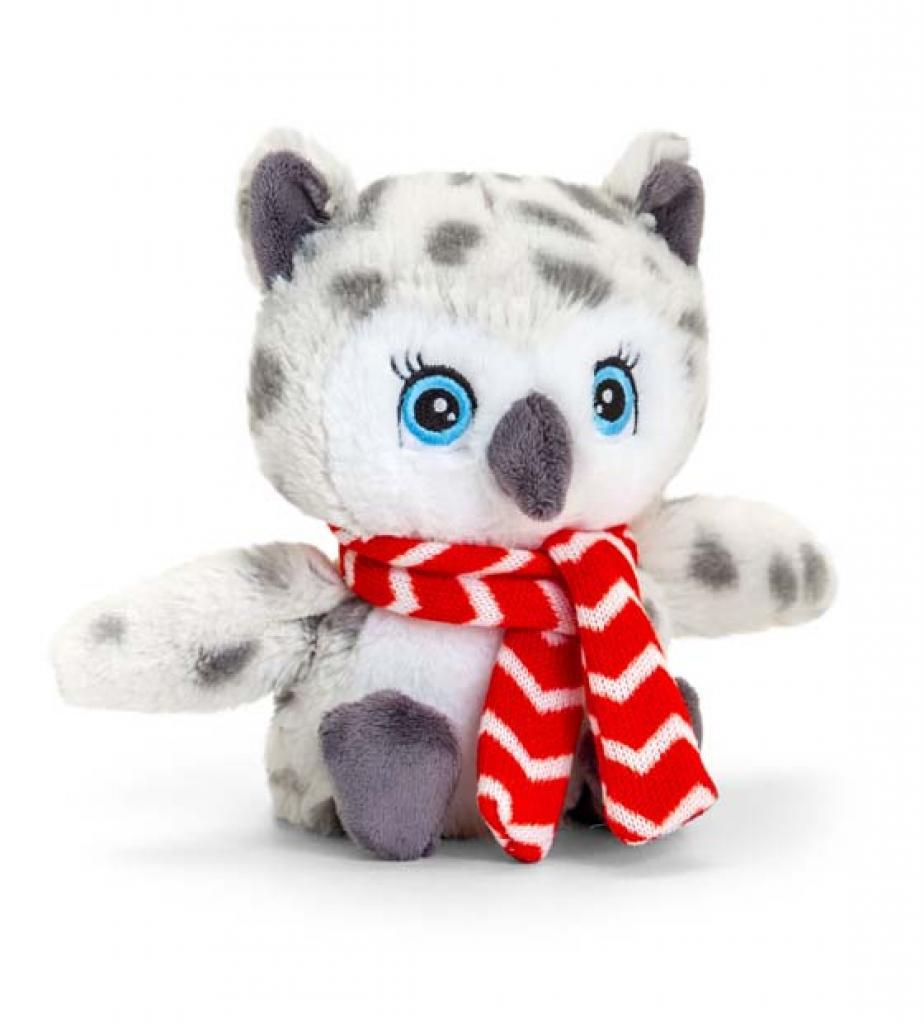 Keel Toys SX1946  KTSX1946-O  16cm Keeleco Adoptable World Christmas Owl