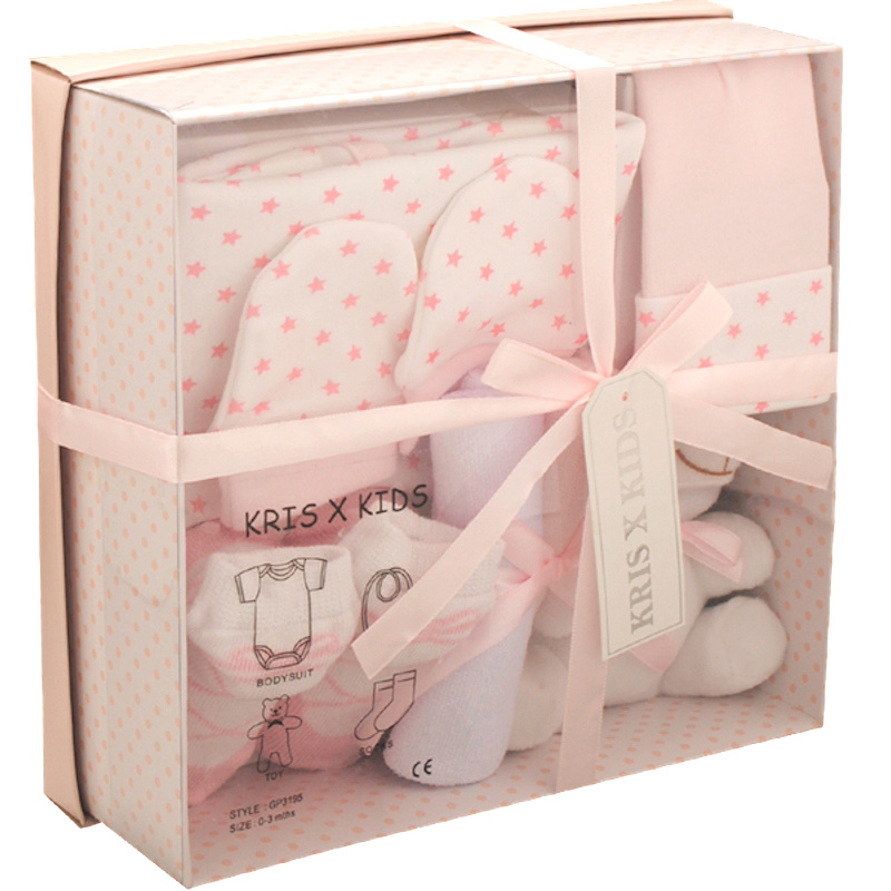 Amore By Kris X Kids 3322P 5060534471412 KXK3322P Pink 7 Piece Gift Set