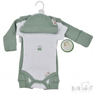 Soft Touch 4PR10-BI LBWSTPR12-SG Sage Green Four Piece Set (3.5kg)