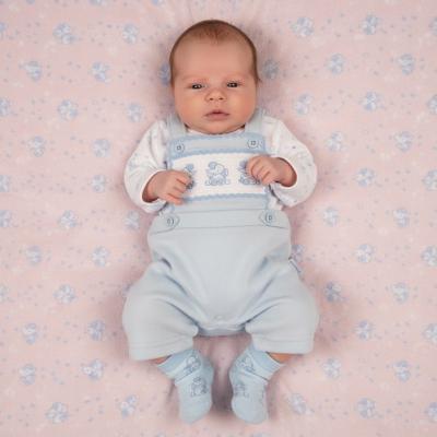 LBWTC202-746 Elephant Dungaree and Top (3-8 lbs)