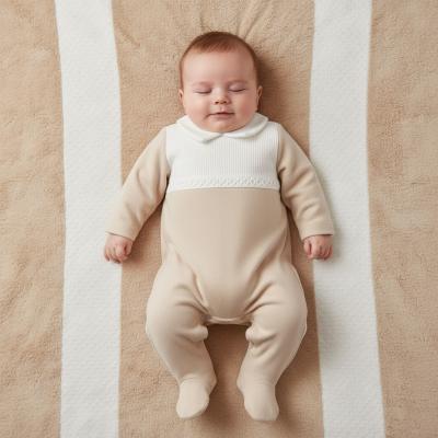 LD012Be Cotton Classic Collar All in One (0-9m)