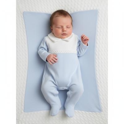 LD012S Cotton Classic Collar All in One (0-9m)