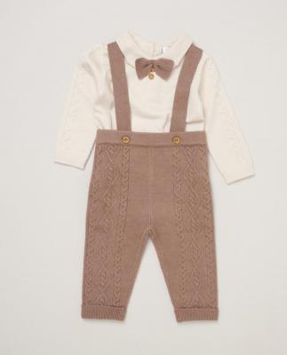 Little Gent E07665 LGE07665 Dungaree Knit set(0-12 months)