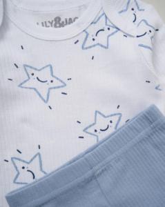Lily & Jack E08373 * LJE08373-B "Star" 10 Piece Gift Set (Newborn-6 months)