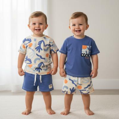 LJF09061-B  Four Piece "Cool Vibes" Mix & Match Set  (9-24 months)