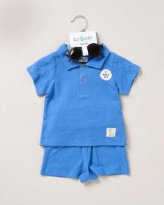 Lily & Jack F09429 INF 5056756551476 LJF09429B Jacquard shorts Set (12-24 months)