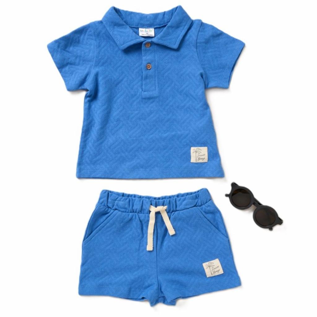 Lily & Jack F09429 INF 5056756551476 LJF09429B Jacquard shorts Set (12-24 months)