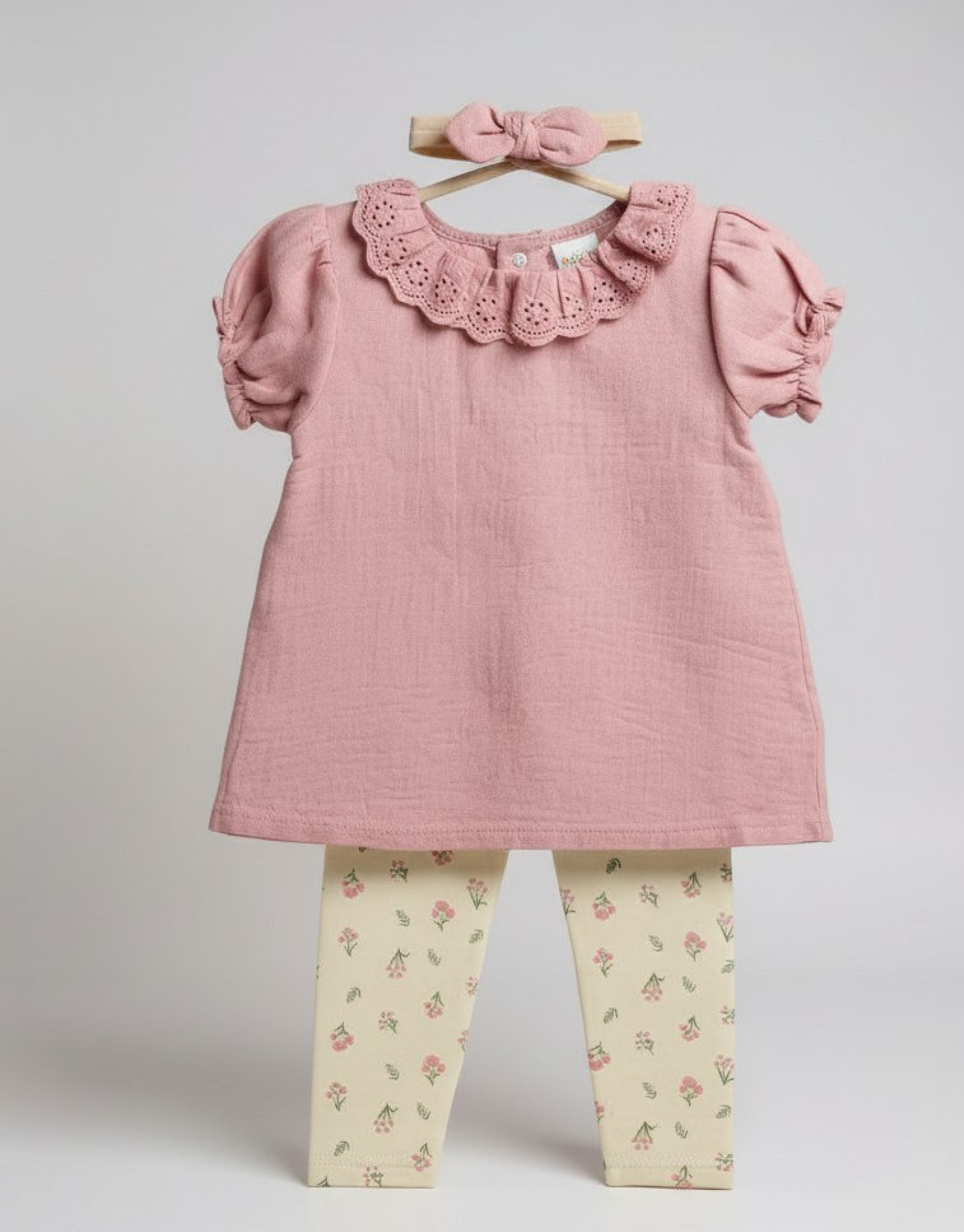 Lily & Jack F09832 INF 5056756554477 LJF09832-B Muslin Leggings Floral Set (9-24 months)