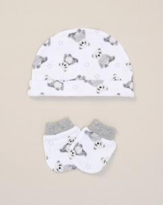 Lily & Jack F09897NB * LJF09897 "Little Panda Club" 5 Piece Layette Set (Nb-6 months)