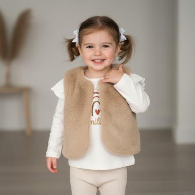 LJG10866  Smiling Gilet Set  (2-5 years)