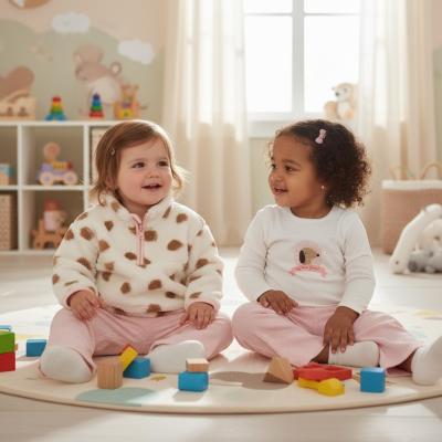 LJJ15519 Borg Jumper, Bodysuit and Trousers "Puppy" (12-24 m)