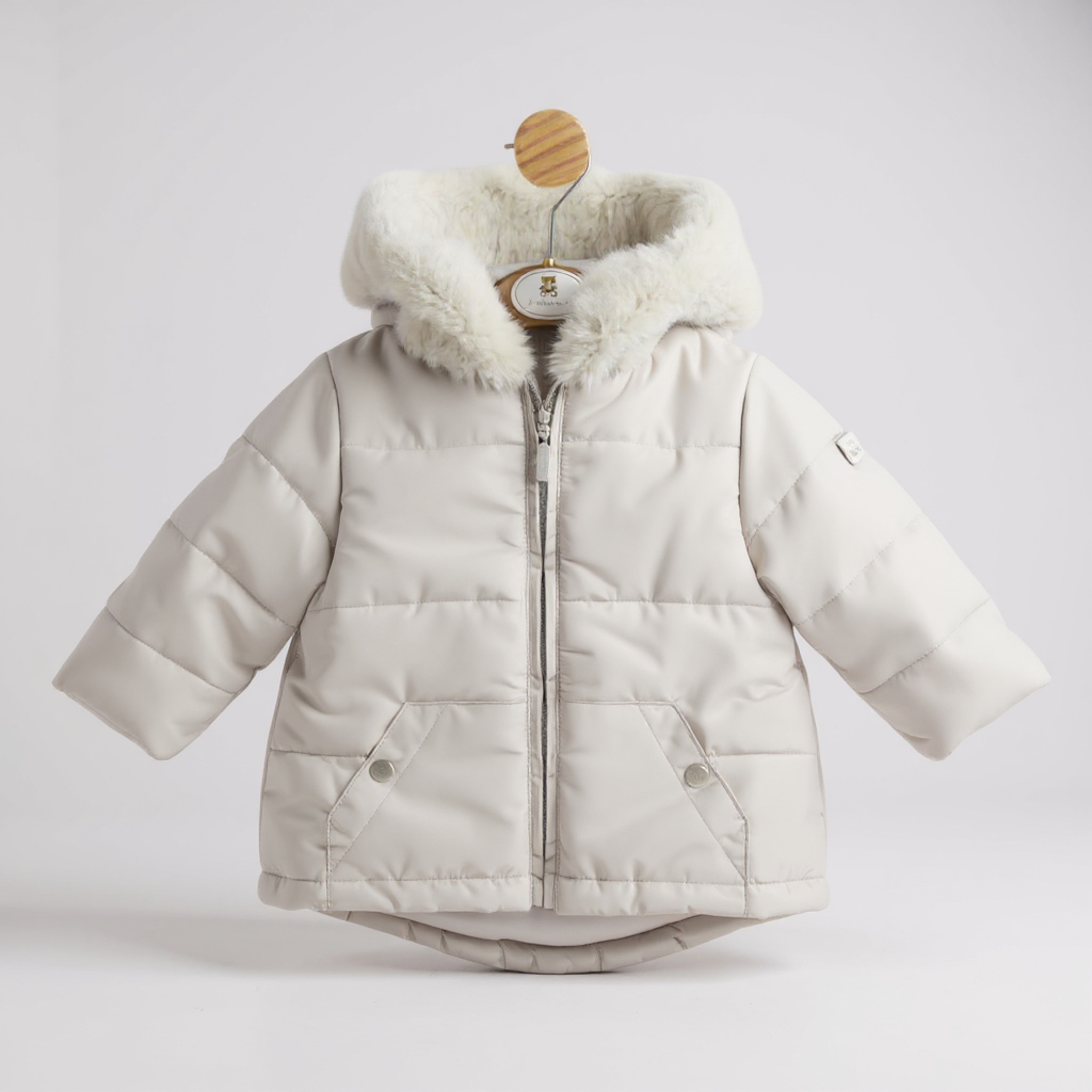 Mintini MB4962A 505659010199 MB4962-A Grey Coat (18 months)