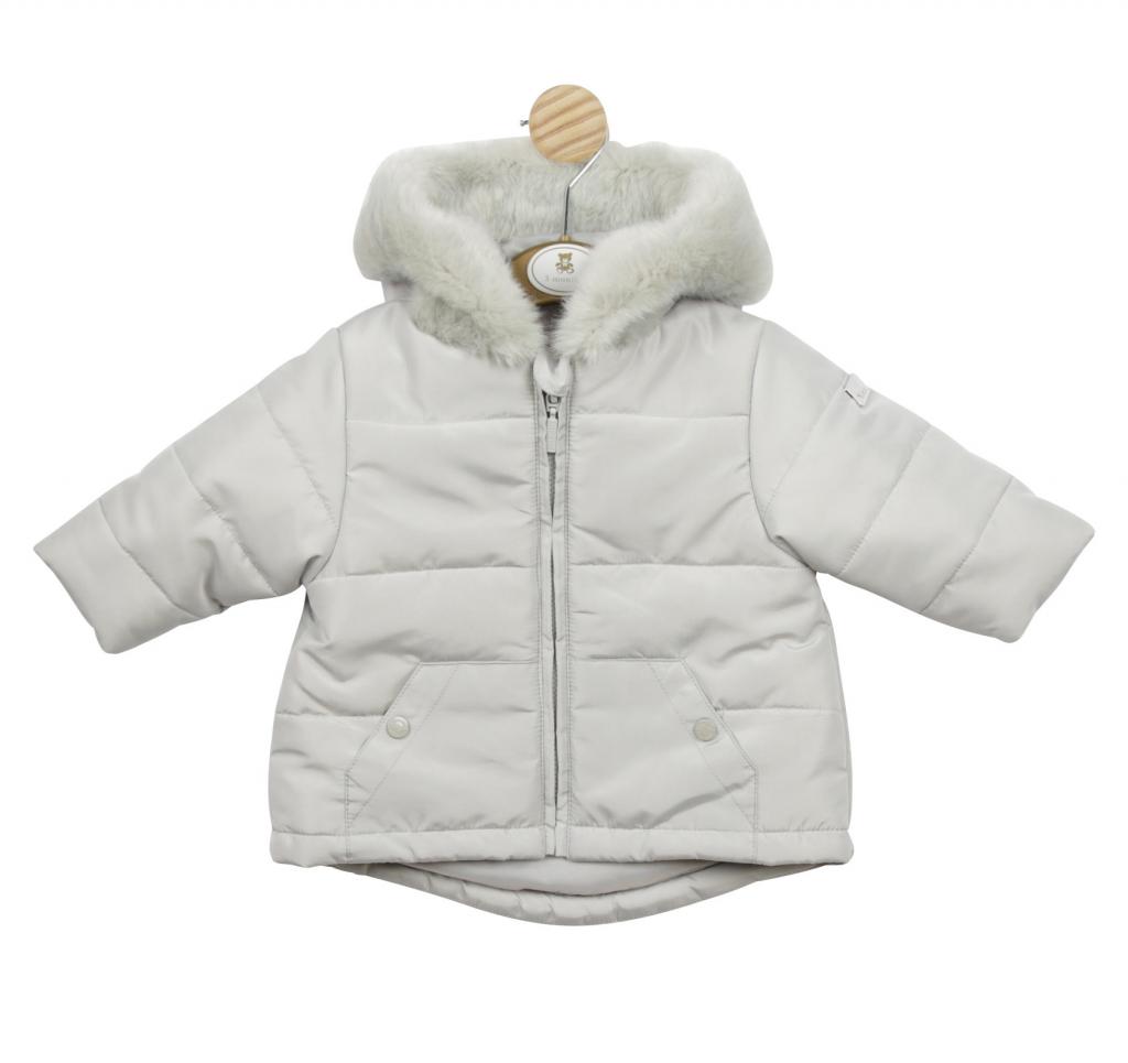 Mintini MB4962A 505659010199 MB4962A Grey Coat (12-24 months)