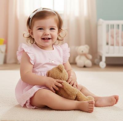 MB5212-6-9  Broderie Anglaise Short Set  (6-9 months) ODDS