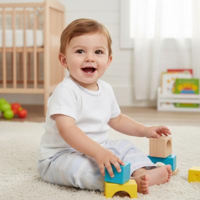 MB5282-A  Stripe Trouser Set (12-24 months)