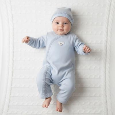 MB5381A-S  Brocade Overall 3 Piece Set  (1-6 months)