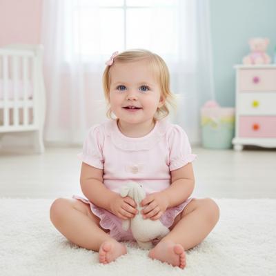 MB5657  Smocked and Dotty Shorts Set  (3-9 months)