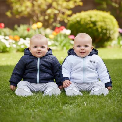 MB5907S  Reversible Hooded Winter Coat  (3-9 months)