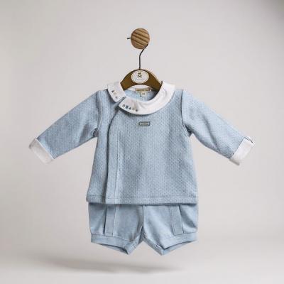 MB5974  Pointelle Shorts Set  (3-9 months)