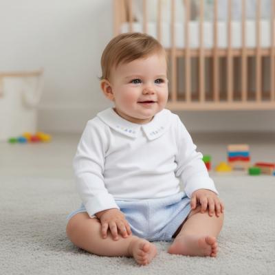 MB5975  Pointelle Shorts Set  (3-9 months)