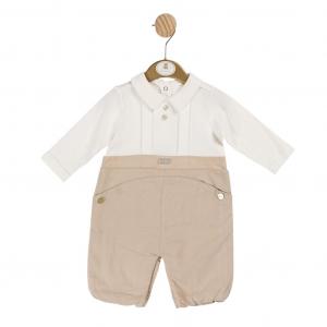 MB6002  Warm Lined Baby Cord Romper  (3-12 months)