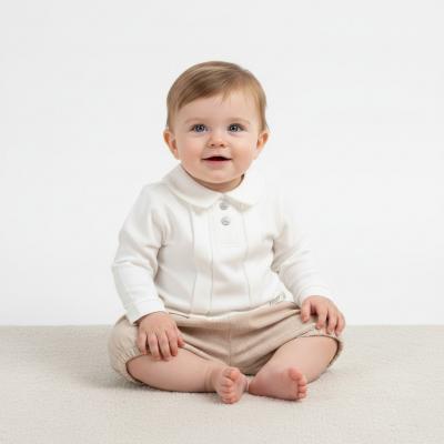 MB6005  Warm lined  Baby Cord Bloomer Set  (3-9 months)